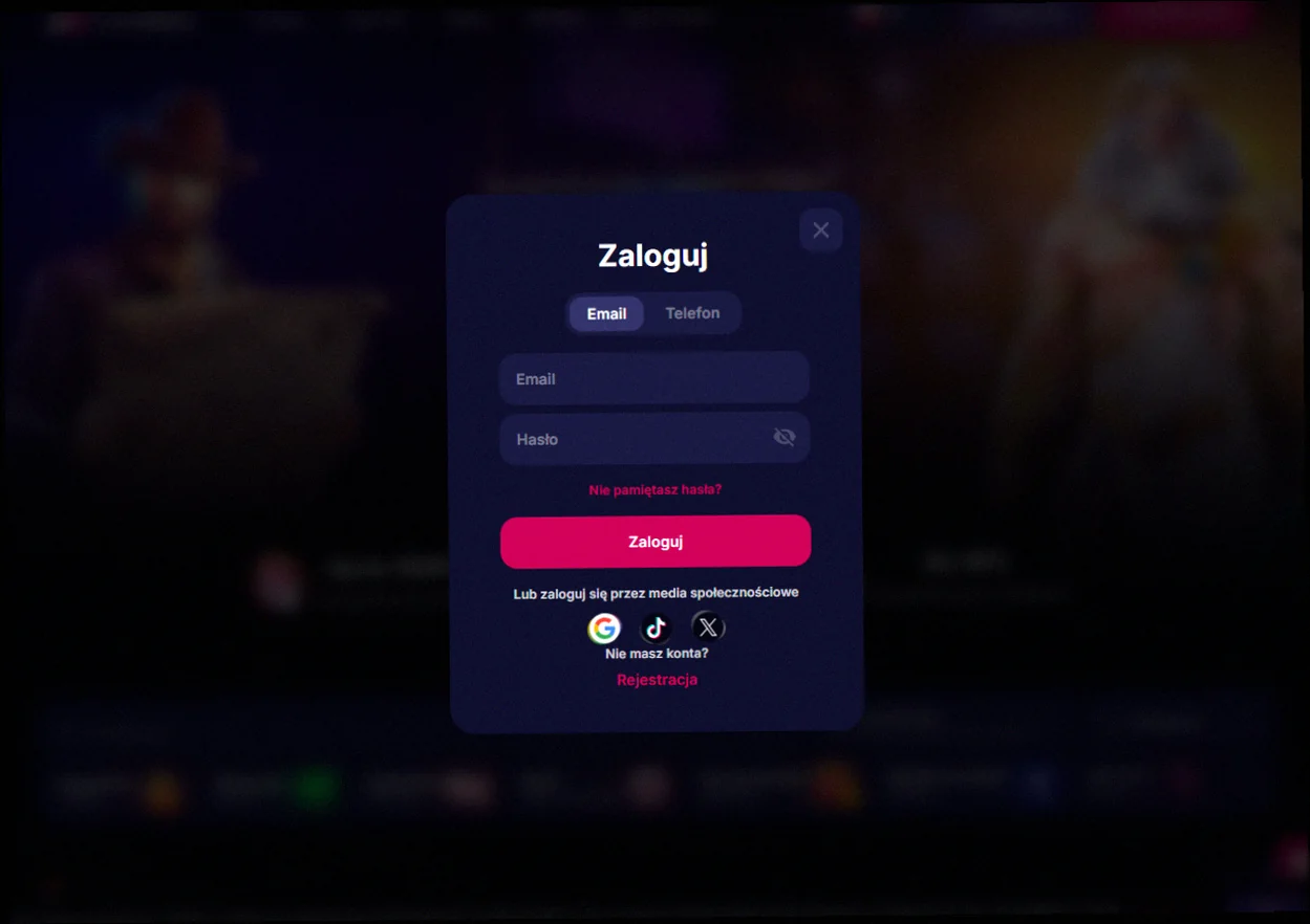 Logowanie NV Casino login w Polsce