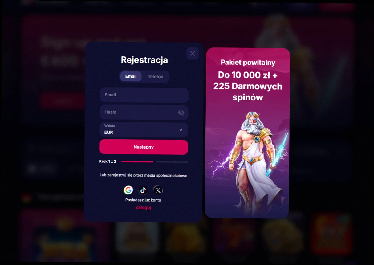 Rejestracja NV Casino login w Polsce